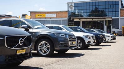 Places de stationnement en voiture