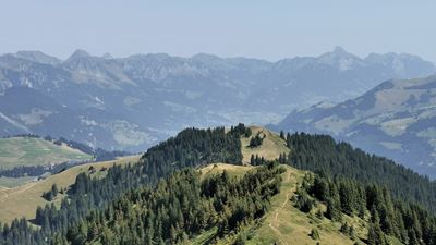 Panorama sur le Simmental depuis le Hundsrügg 