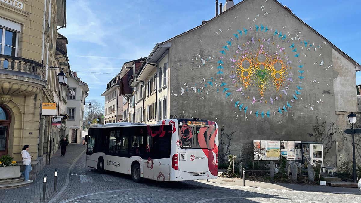 Bus urbain Estavayer