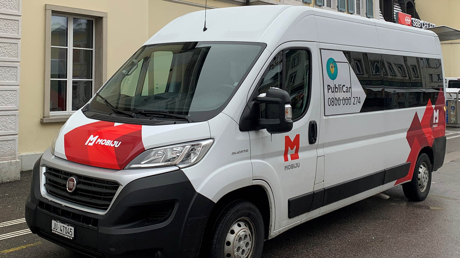 Bus Poste MOBIJU – the Canton of Jura’s bus network operated by PostBus.
