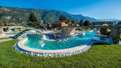 The “Mayens du bien-être” at the Bains de Saillon