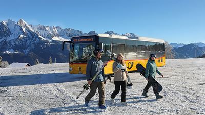 Entre Flums et Flumserberg, la cadence est désormais de 30 minutes