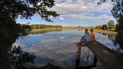 Le paysage bucolique des Bommer Weiher invite à s’attarder. © Thurgau Tourismus