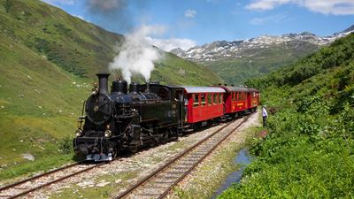 le train à vapeur de la Furka