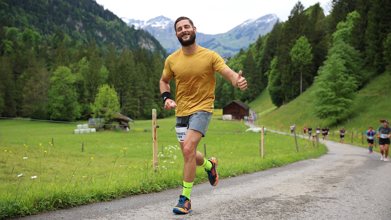 Blüemlisalp-Lauf Läufer