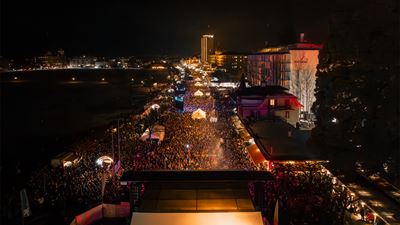 The “Touch the Mountains” terrain