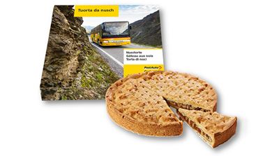 PostAuto-Nusstorte: fein und regional
