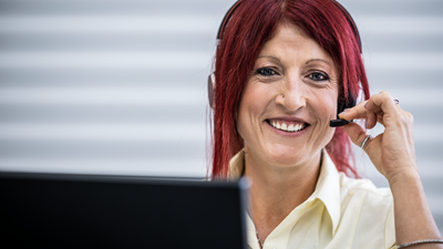 Mitarbeiterin Contactcenter