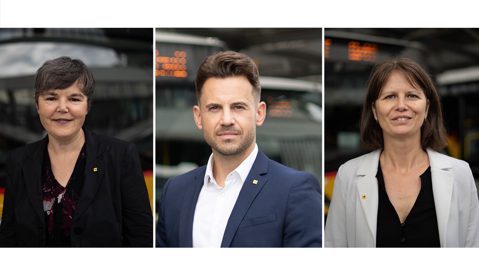 Le e i portavoce (da sinistra): Katharina Merkle, Benjamin Küchler und Nathalie Zenklusen.