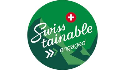 Logo: Swisstainable