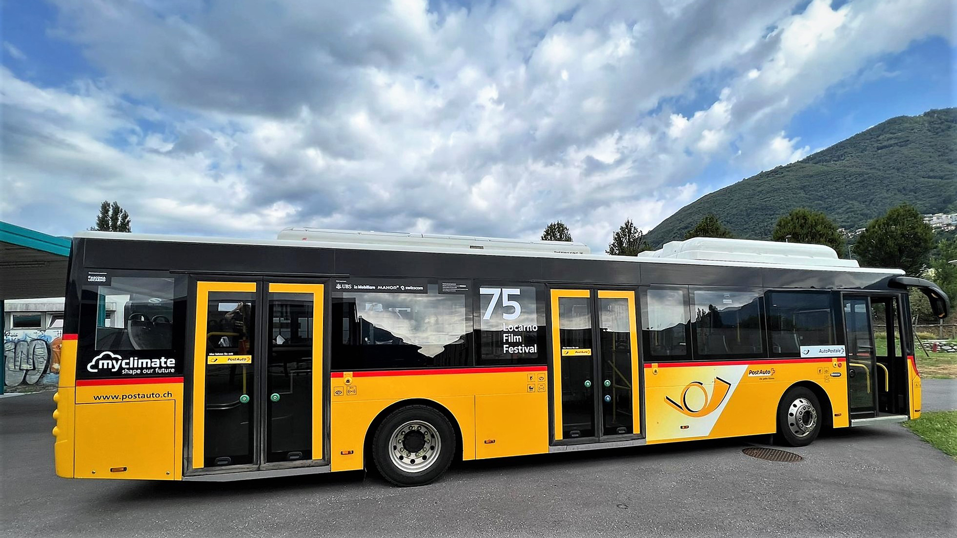 Locarno Bus Un autobus elettrico per i visitatori del Locarno Film Festival