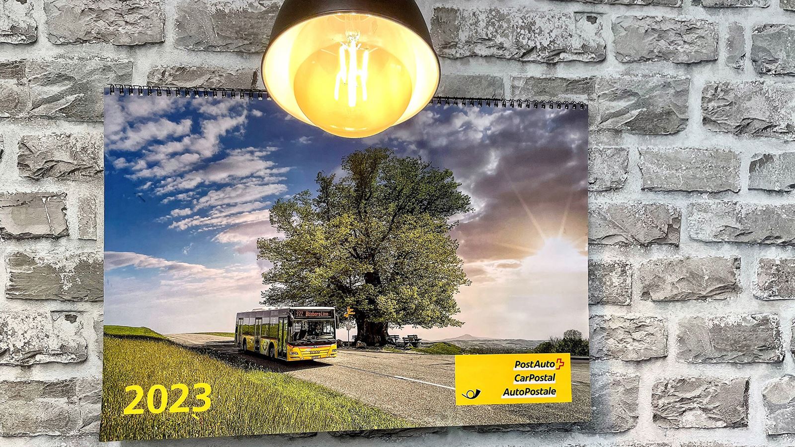 The PostBus calendar 2023