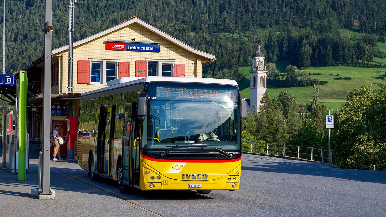 Postauto Tiefencastel