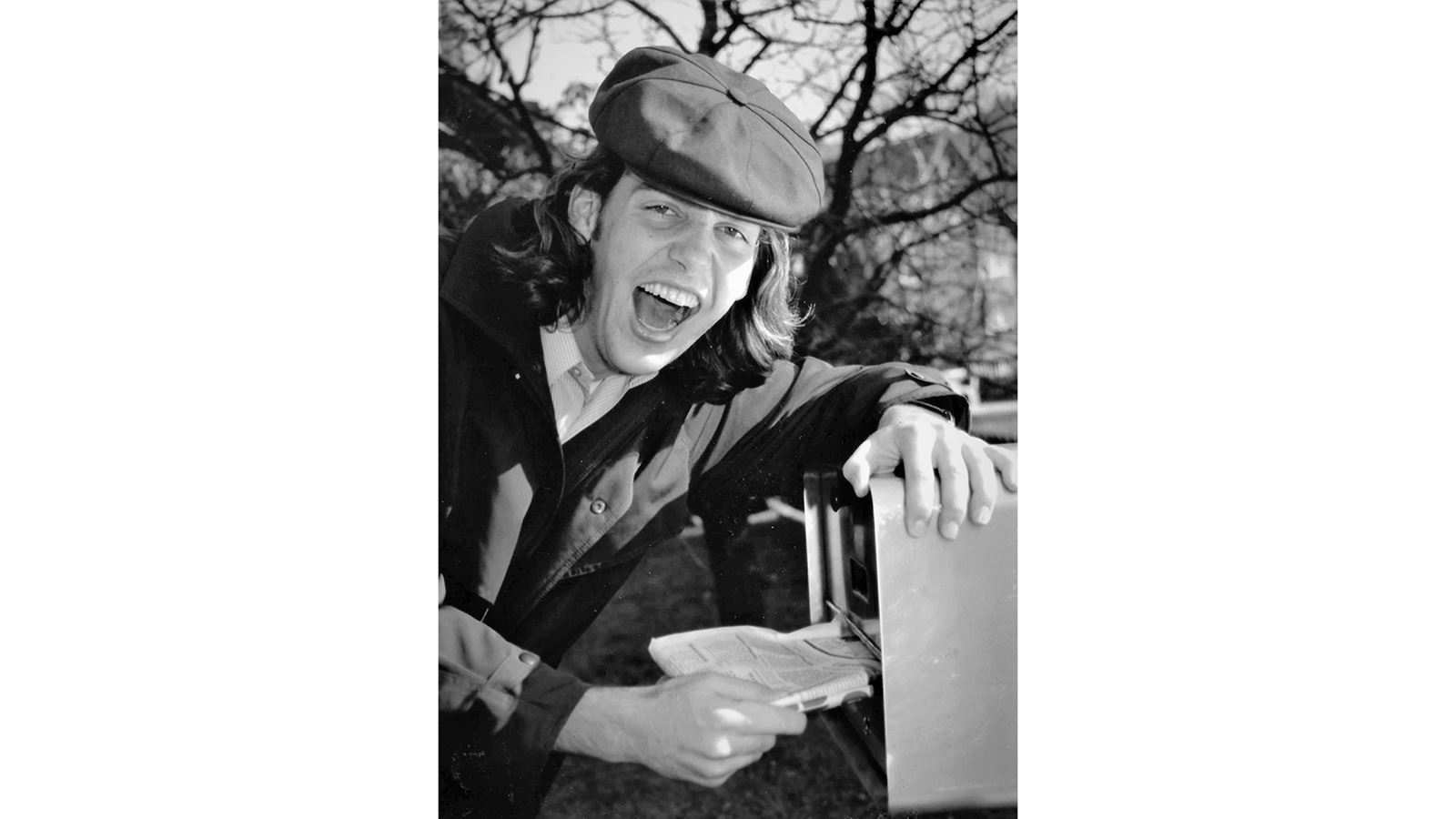 En 1994 en tant que facteur à Trogen.