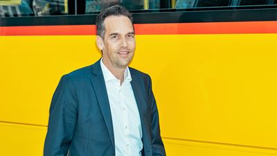 Roger Walser, responsable Marché et clients Est chez CarPostal.