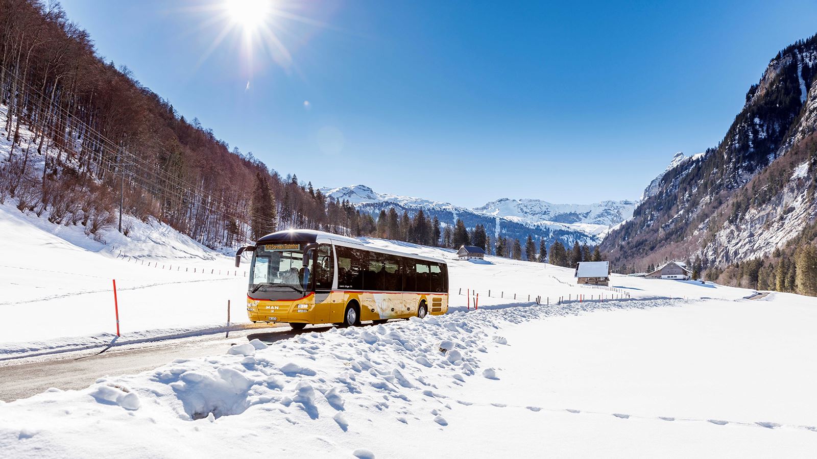 Route 343 Stöckalp © PostBus