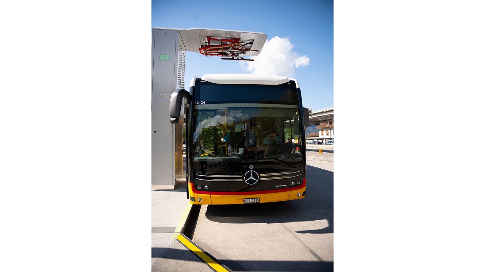 Interlaken West fast charging station