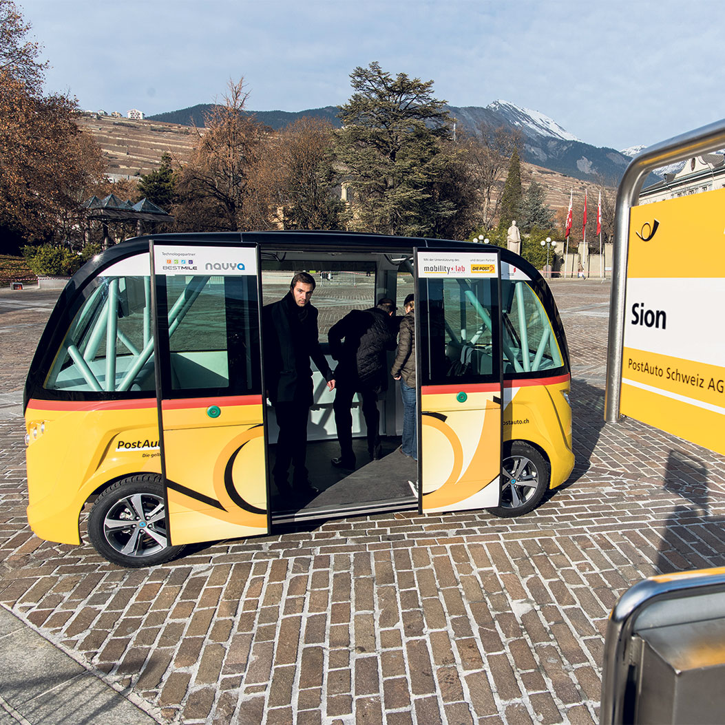 Les navettes autonomes circulent pour la première fois